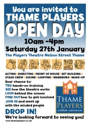 Open day poster